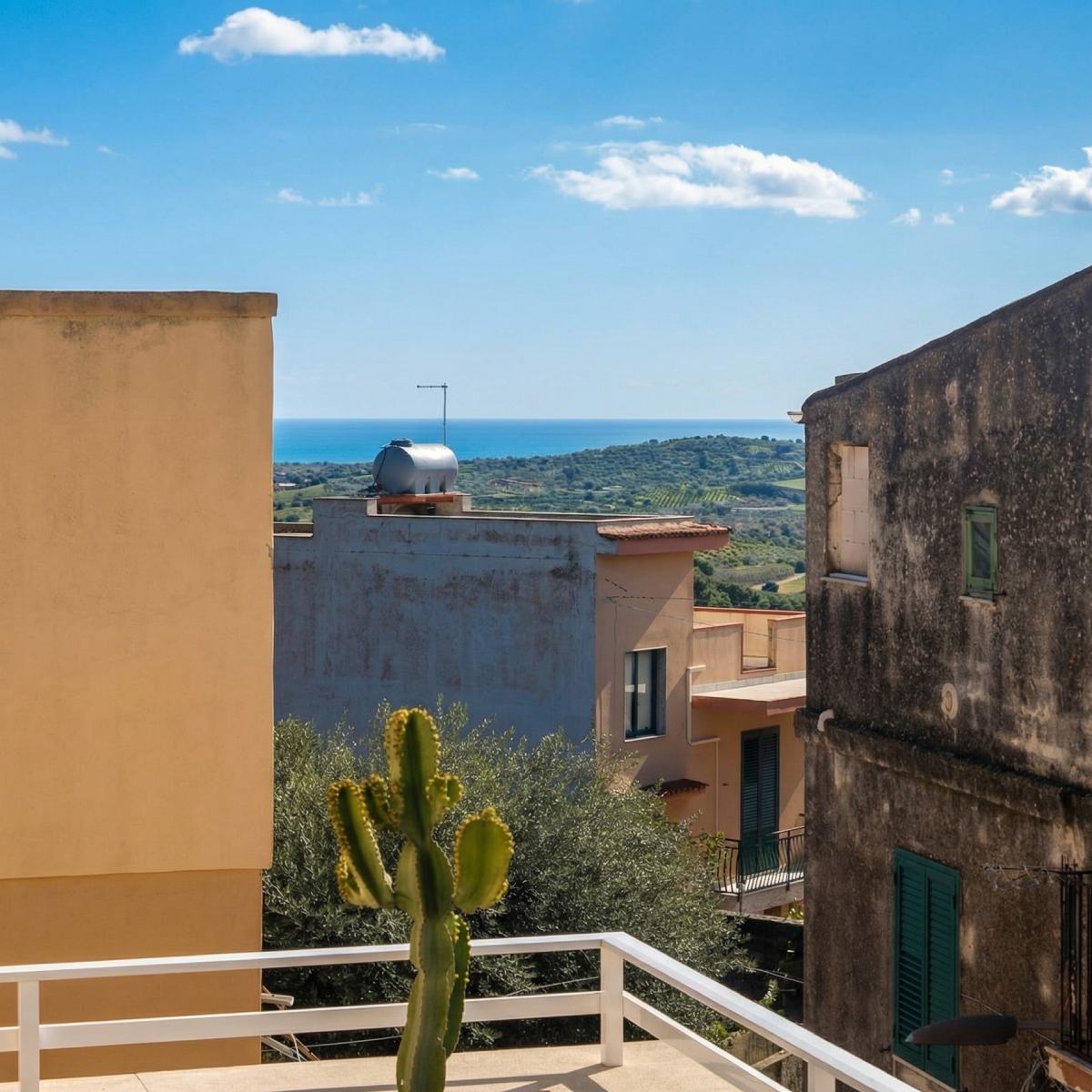 Terrace with sea view